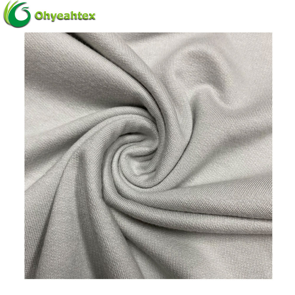 2021 New Product OEKO Tex Bamboo Cotton French Terry Fabric For Hoodie